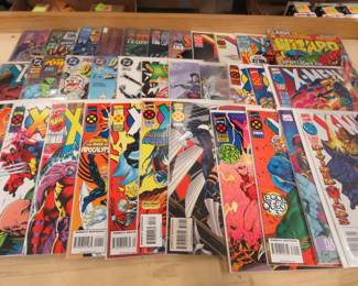 Lot 141. 30{{{}}{+}{}} like-new bagged and boarded comic books from Image, Marvel, and DC