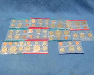 Lot 255. US Mint Uncirculated coin sets
