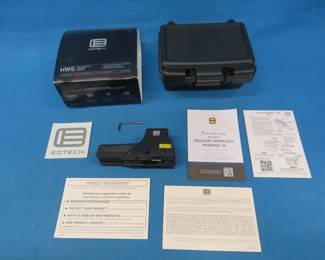 Lot 379. Eotech holographic weapon sight in original hard case