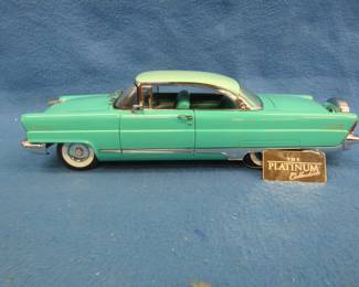 Lot 273. Sun Star 1956 Lincoln Premiere hardtop. 1:18 scale die-cast car.