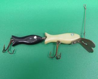 Lot 60. Lucky Bunny Bait Co. Double Minnow?