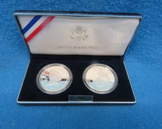 Lot 405. Leif Ericson Millennium Commemorative 26.73-gram 90% silver coin