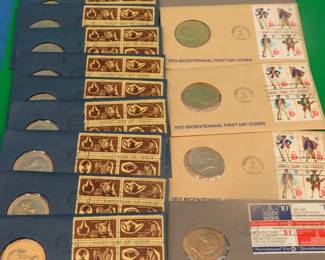 Lot 91. 14 First Day Covers