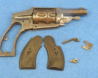 Lot 204. Vintage Velo Dog revolver for parts or repair