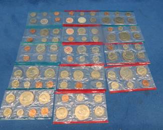 Lot 257. US Mint Uncirculated coin sets