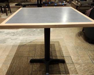 (4) Brown And Grey Rectangle Dining Room Tables