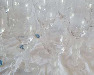 Bayel France Bacchante Frosted Nude Lady Wine Glass