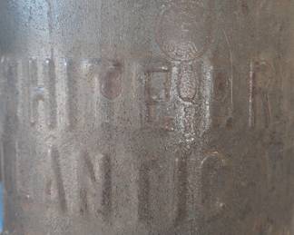 Whiterose Atlantic mass oil can
