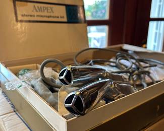 Vintage Ampex Stereo Microphones