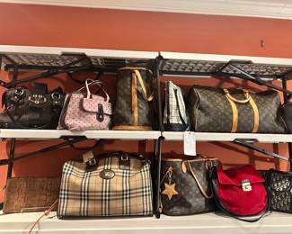 Designer Purses, Bags and More