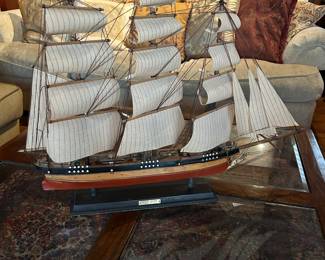 Cute Shark Model Ship