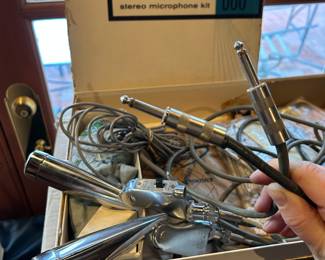 Vintage Ampex Stereo Microphones