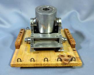 Fireable Scale Model Of Model 1861 Mortar, No 26, 0.754, Dated 2001, With Accessories, Approx 6" x 9" x 8"