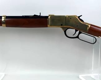 Henry Repeating Arms Big Boy .44 Rem Mag /.44 Spl Lever Action Rifle SN# BB07475, Leather Cartridge Sleeve