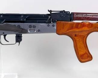 Recreator Blanks Seventy-4 5.45x39 Rifle SN# FF7528, Folding Stock, Flip Sight Extra Foregrip