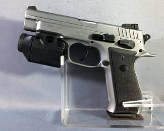 Turkey Sarsimas/ Sar USA K2 45 .45 Cal Pistol SN# T1102-20Y50190, 3 Total Mags, Glock Rail Flashlight, Paperwork, In Hard Case 