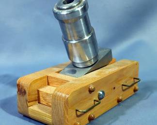 Fireable Scale Model Of Mortar, JAB Co (Westwood, KS), No 61, 0.758" Bore, Approx 6" x 7" x 3.25"