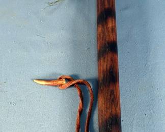 Forged Tomahawks, 4" Blades, 18" Handles, One With Leather Sheath 