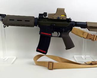 CPI Manufacturing SLR15 Rifle SN# S1-03010, Believed To Be .223 Rem, Digital Sight, Shoulder Strap, Flip-Up Sights
