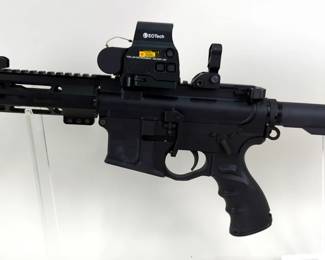 Sota Arms PA15 .223 Wylde Pistol SN# 5763, Peep Flip Sights, 3 Total Mags, L3 EOTech Red Green Dot Sight, In Hard Case 