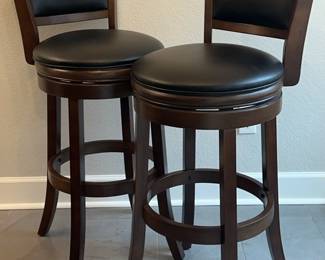 Swivel Bar Stool Pair