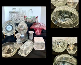 Crystal/Cut Glass With Extras
