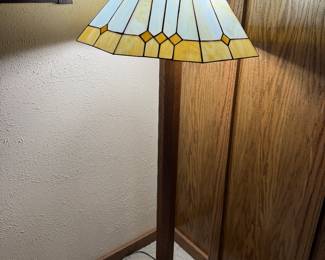 Stickley Floor Lamp with Octagonal Base - 58"H  Mission Collection