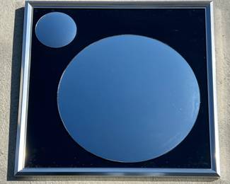 Vintage Modernist mirror by Fine Art Guild