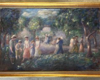 William Stoddard Loughran painting (American, 1901-1969)