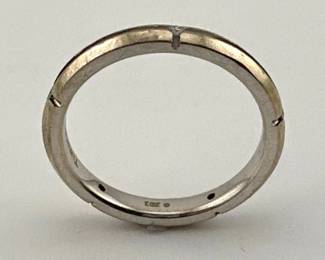 Tiffany 18kt, diamond eternity band