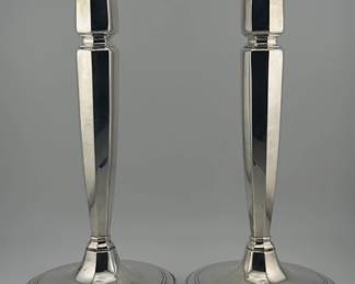 Tiffany and Co. sterling silver candlesticks