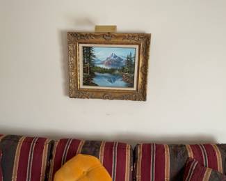 Oil painting, landscape.