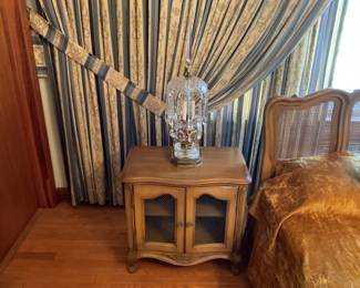 Pair of matching bedside tables.