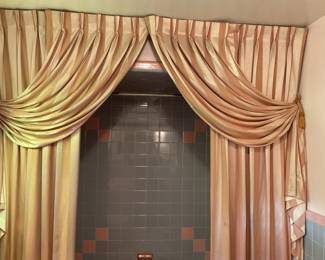 Shower curtain/drape.
