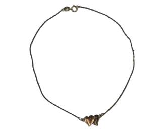 10k Black Hills Gold Leaf Bracelet

L 28cm W 1mm

Weight 0.94 grams

Hallmark

Estimated Melt Value: $33.24 as of (1/5/25)

Buyer is responsible to pay for Shipping and Ins (See Shipping Details)