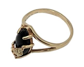 10k Black Hills Gold Onyx Multi Color Leaf Setting Womens Ring
Sz 6
Hallmark: CCO / 10k
Weight: 2.13
Estimated Melt Value: $75.17&nbsp; as of (12/26/2024)
Buyer is responsible to pay for Shipping and Ins (See Shipping Details)