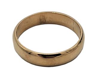 14k Gold Band

Hallmark: 14k / SK

Sz 9.5

Weight: 4.52 Grams

Estimated Melt Value: $227.31&nbsp;as of (12/22/2024)

Buyer is responsible to pay for Shipping and Ins (See Shipping Details)&nbsp;