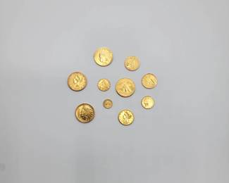 Gold Coins See Auction for Details