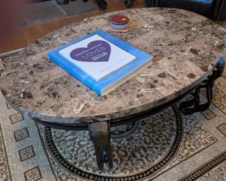 Marble Top Coffee Table