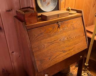 Oak desk