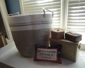 Baskets and Box Sold