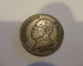 1908 Haiti  Coin