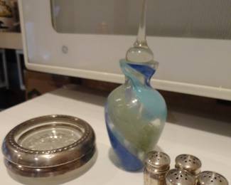 Sterling Silver items/Perfume Bottle