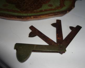 Civil War Era Bloodletting Knife /Fleam - the medical blood letting theory was only abandoned in the early 19th century.  