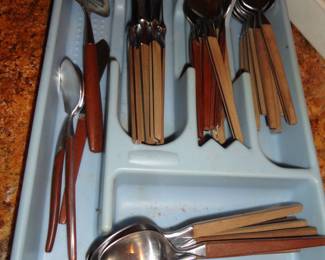 Vintage MCM Stanley Roberts "Fascination" Flatware