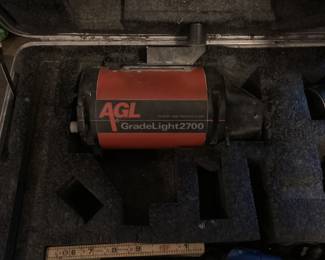 Construction pipe laser