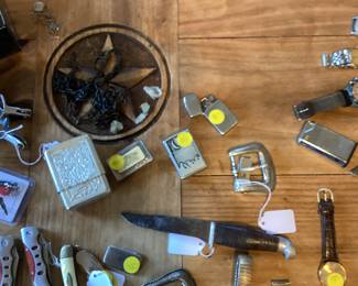 Kinfolk knife belt, buckles