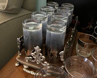 Several sets of MCM glass sets 