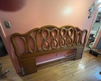 MCM headboard only no frame (king)