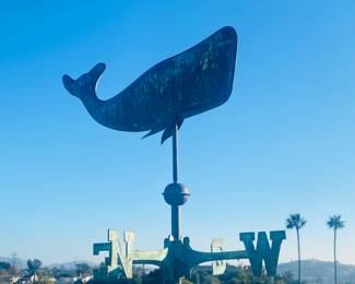 True Legacy Premium - Metal Whale Weather Vane